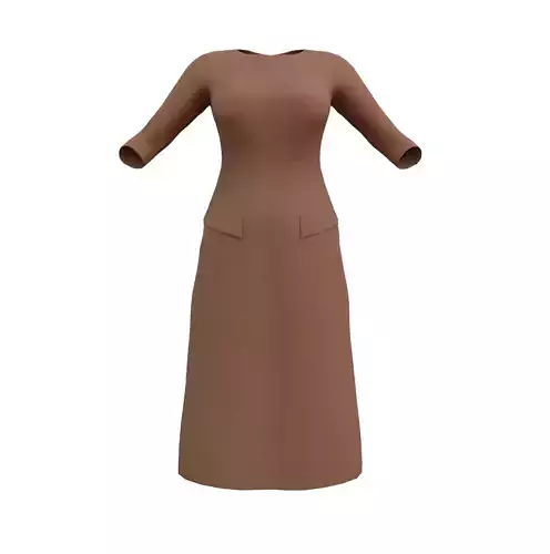 Brown Formal Dress