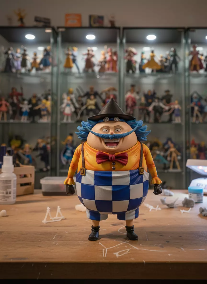 GAMBO - Revolutionary Army - ONE PIECE - 3D PRINT 3D print model_0