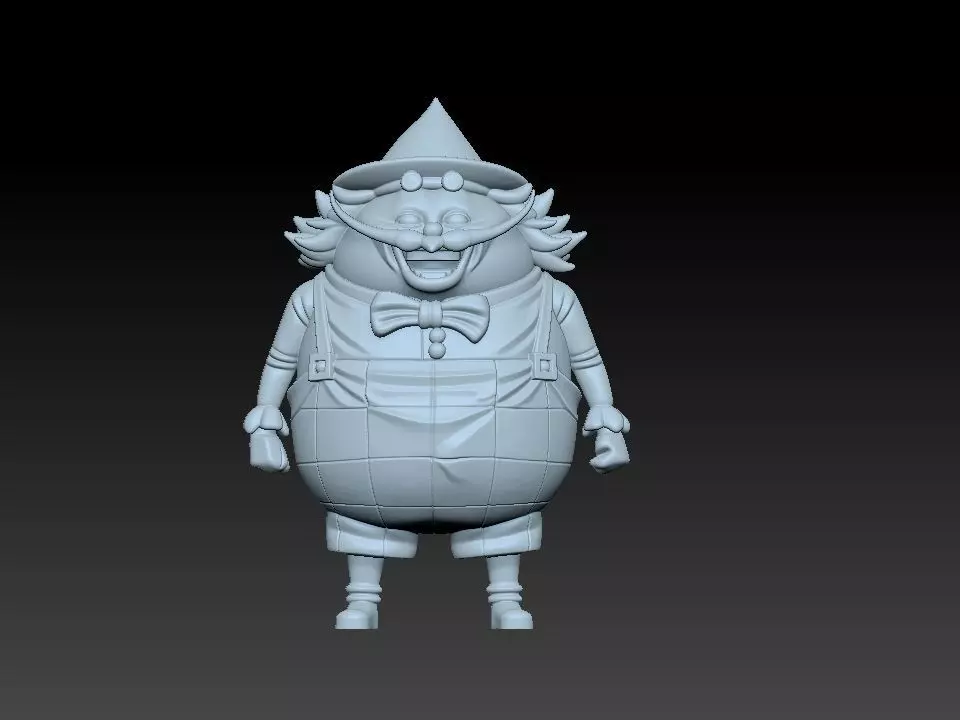 GAMBO - Revolutionary Army - ONE PIECE - 3D PRINT 3D print model_2