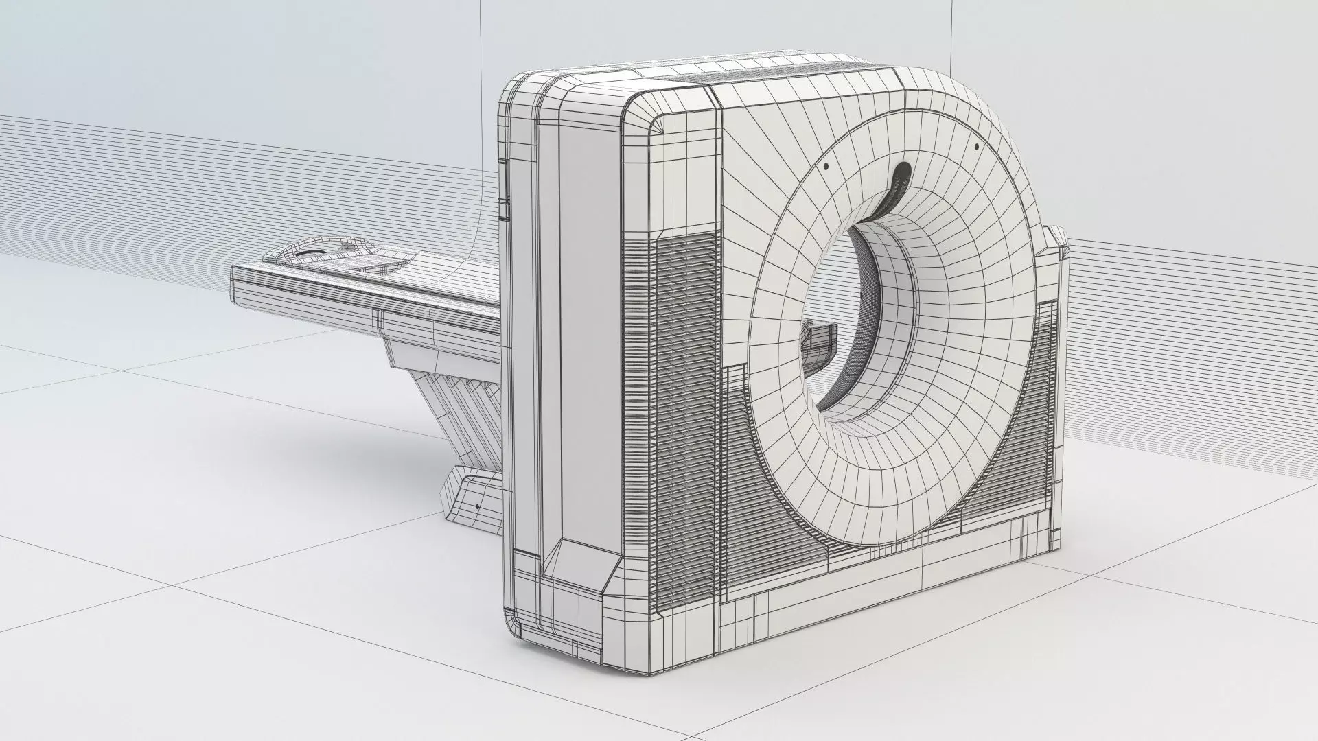Siemens Somatom Perspective CT Scanner 3D model_14