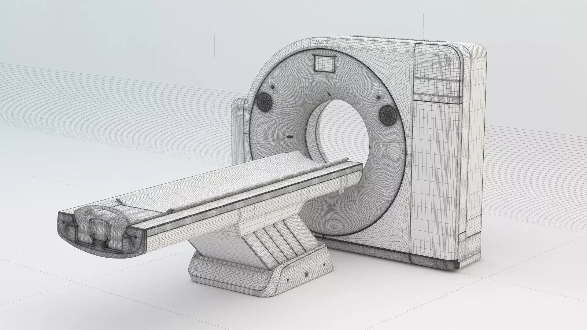 Siemens Somatom Perspective CT Scanner 3D model_12