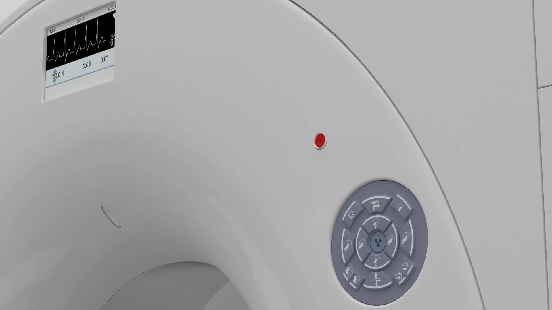 Siemens Somatom Perspective CT Scanner 3D model_8