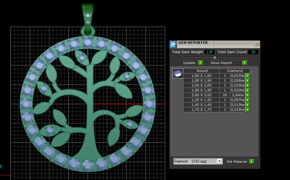 111 Love Tree 3D print model_10