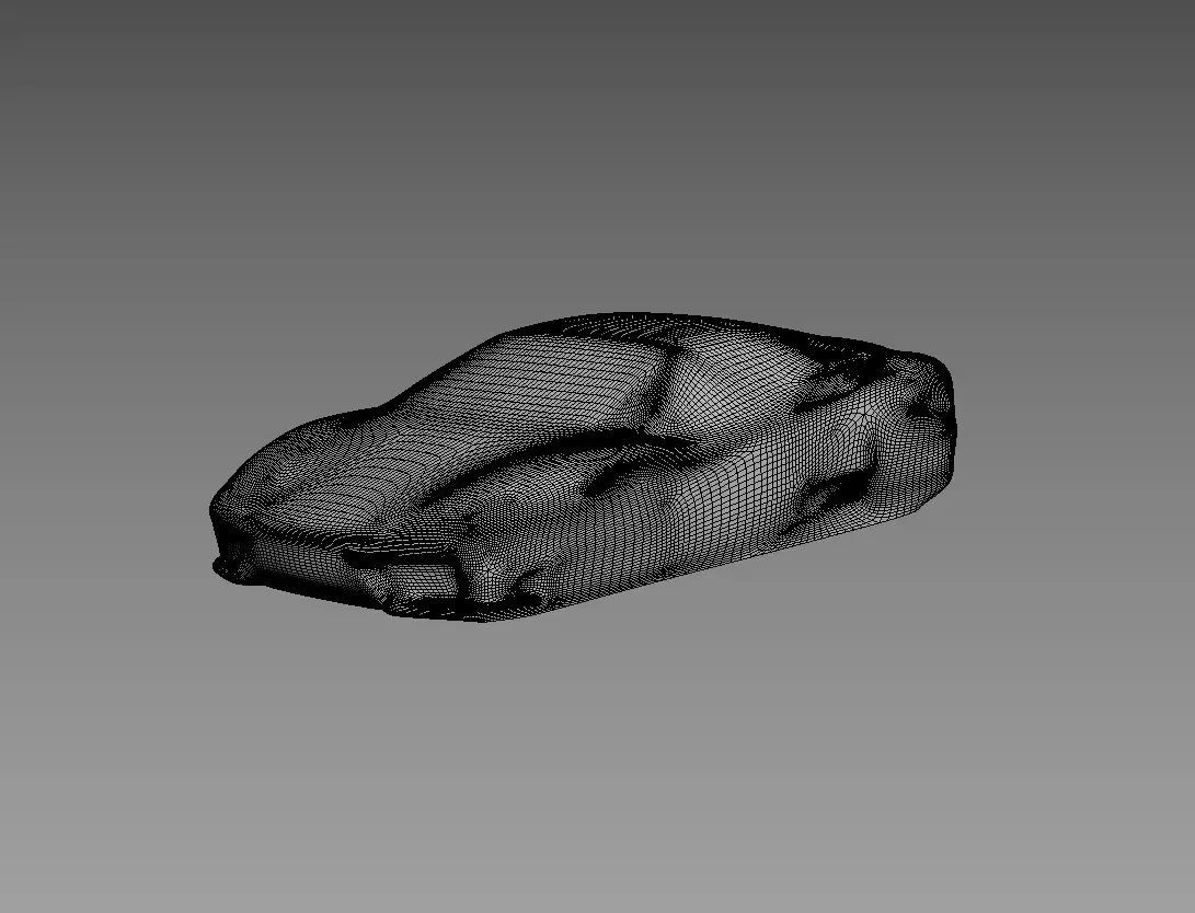 The silhouette of the car 2003 Ferrari 360 Challenge Stradale 3D print model_2