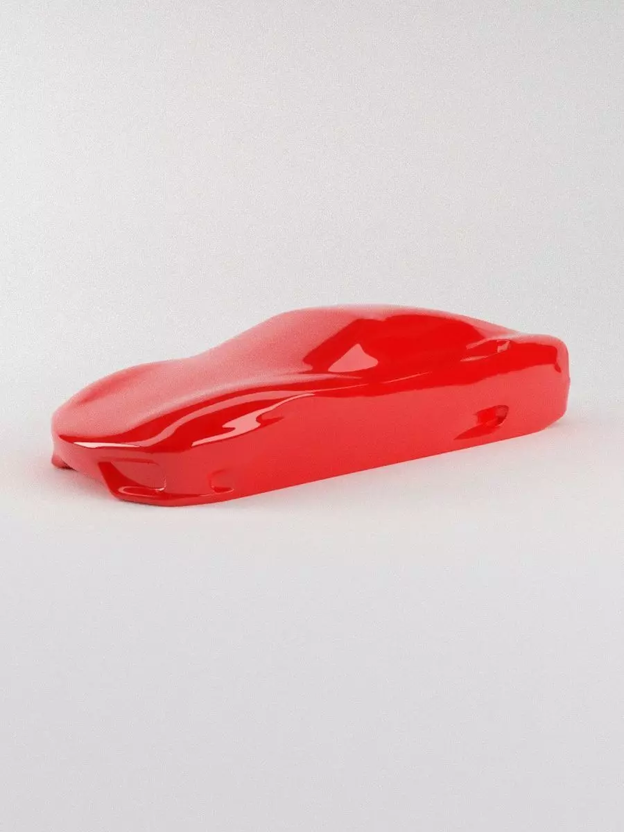 The silhouette of the car 2003 Ferrari 360 Challenge Stradale 3D print model_0