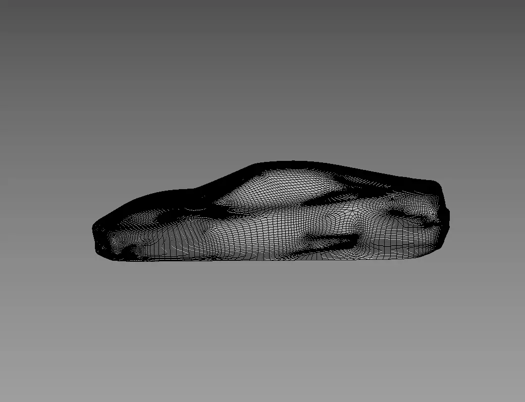 The silhouette of the car 2003 Ferrari 360 Challenge Stradale 3D print model_4