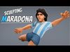 Maradona  3D print model_1