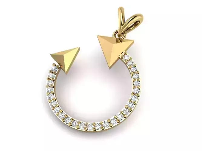 Single pendant or necklace