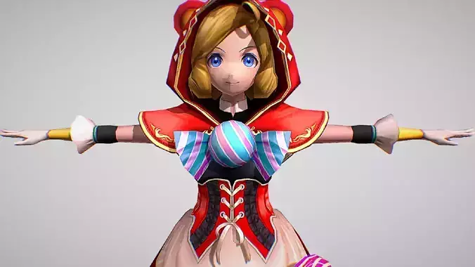 Maria Renard - Candy Hunter Skin - Castlevania Grimore Of Souls
