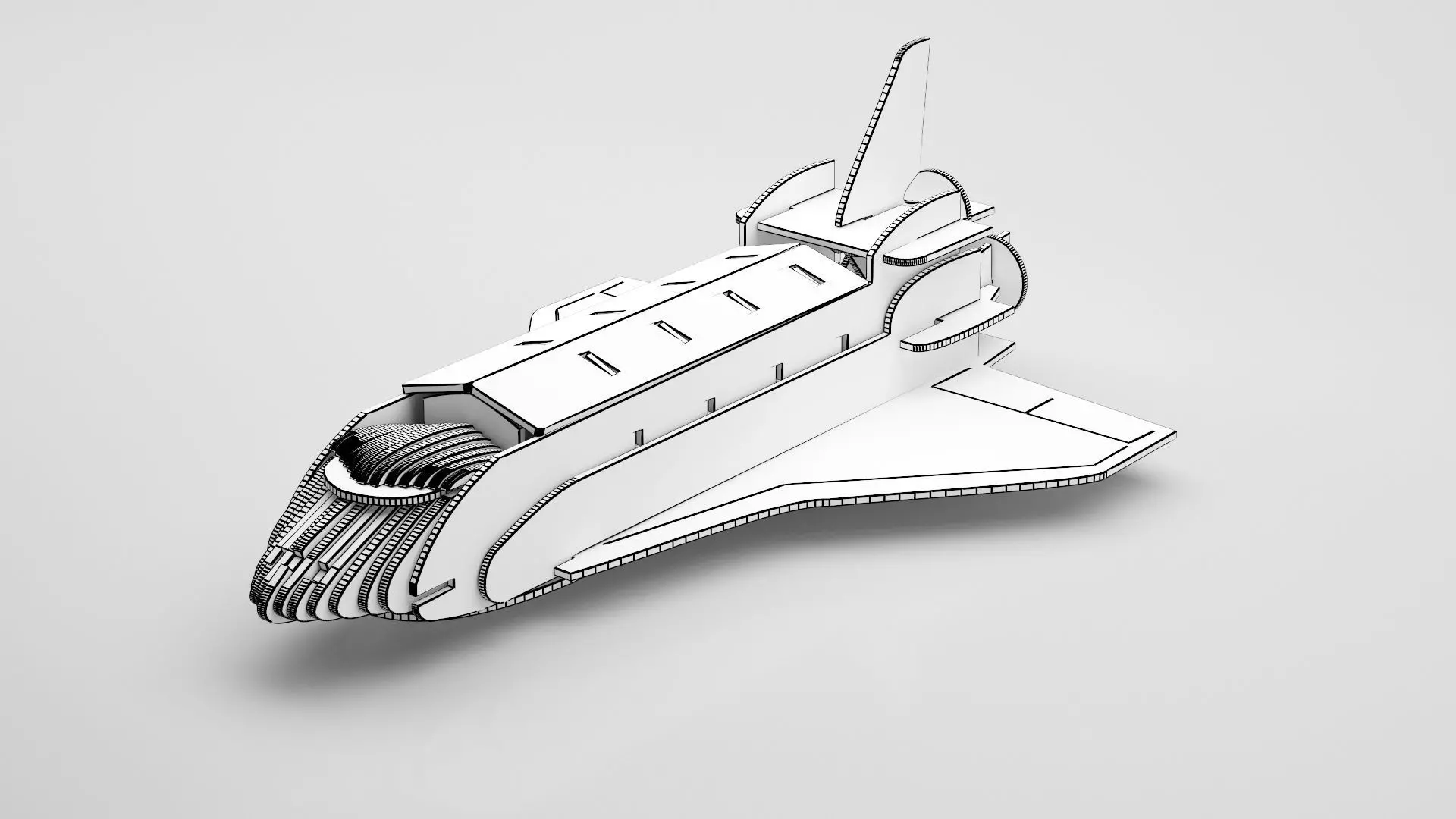 Wooden Toy Collection 3D model_95