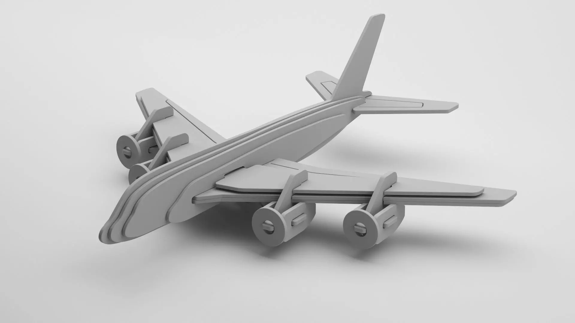 Wooden Toy Collection 3D model_82