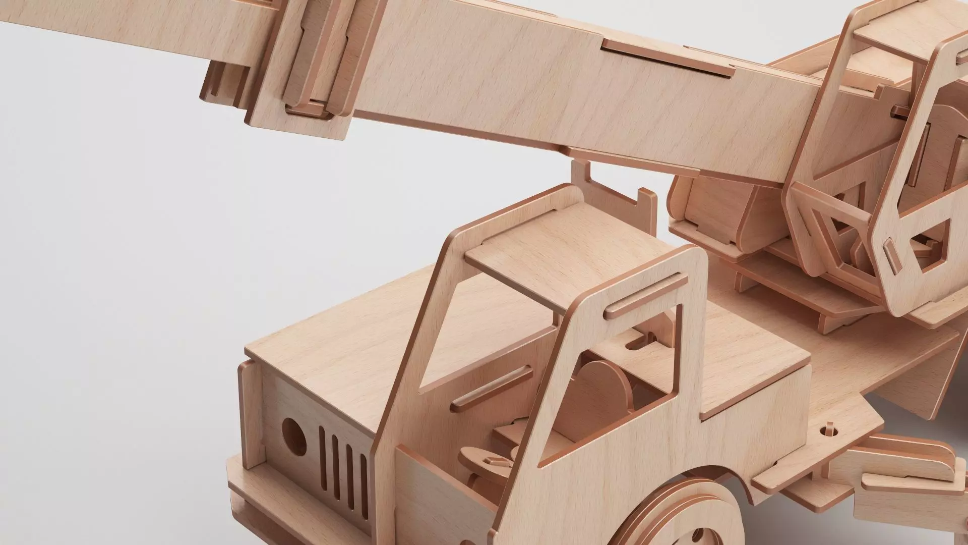 Wooden Toy Collection 3D model_26