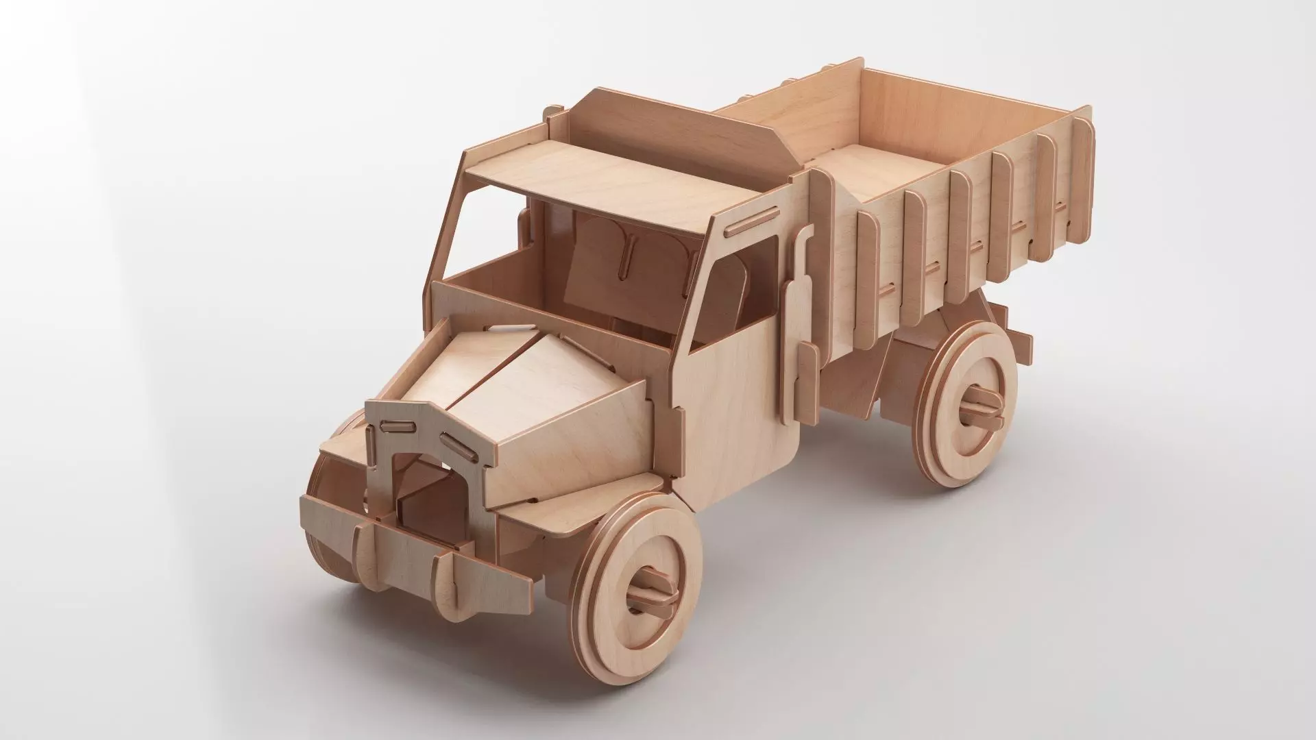 Wooden Toy Collection 3D model_114