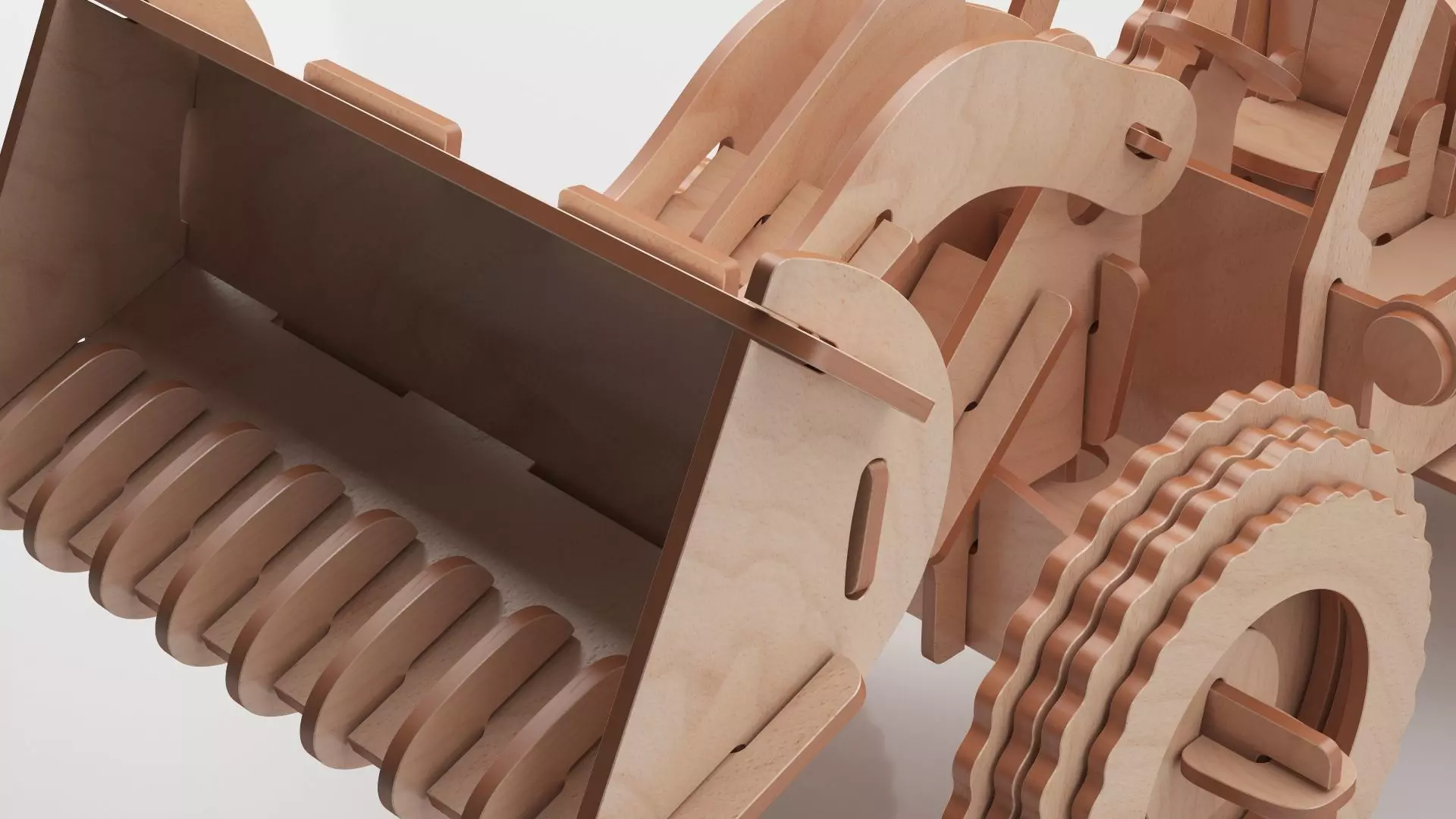 Wooden Toy Collection 3D model_51