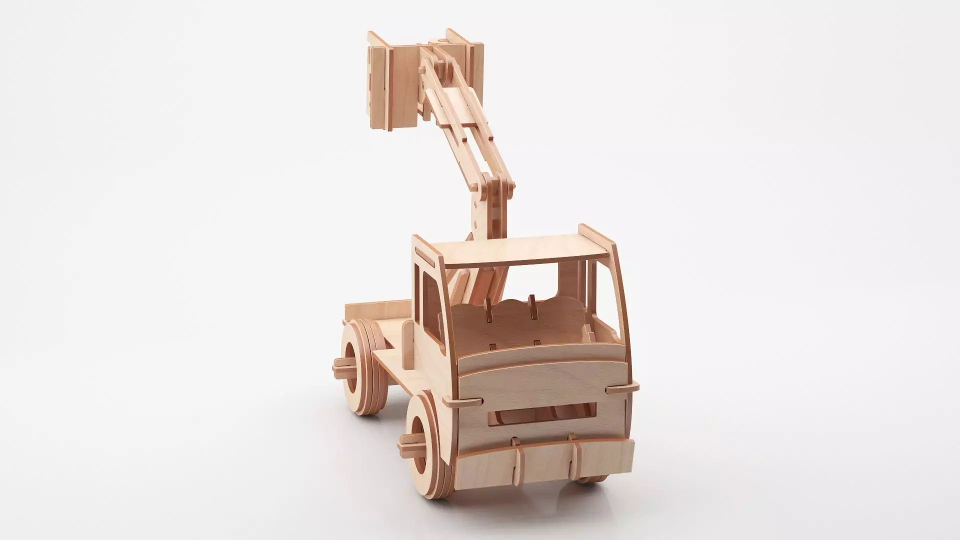 Wooden Toy Collection 3D model_42