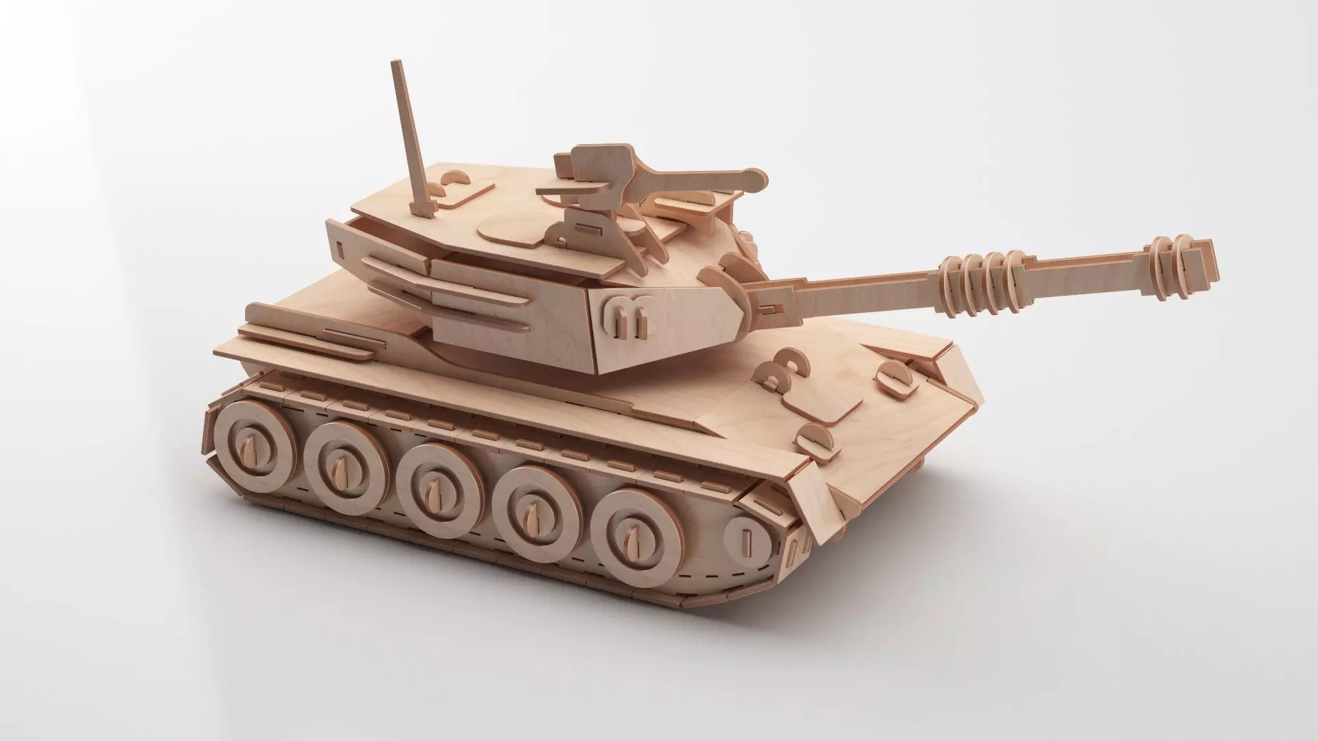 Wooden Toy Collection 3D model_67