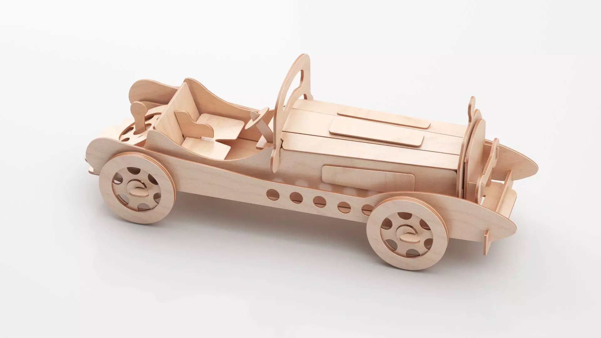 Wooden Toy Collection 3D model_55