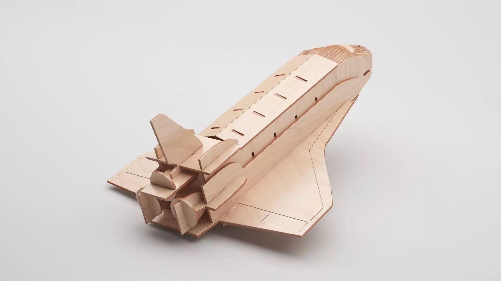 Wooden Toy Collection 3D model_92