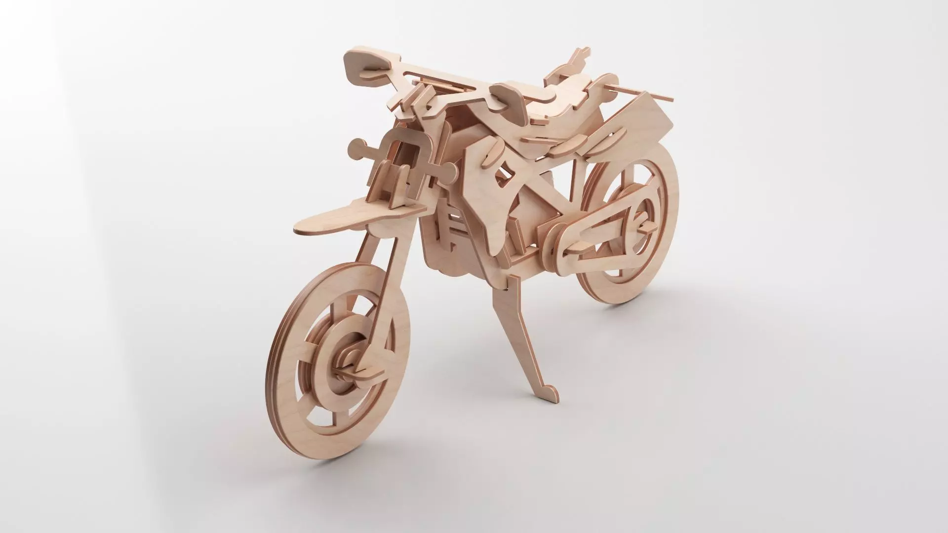 Wooden Toy Collection 3D model_126