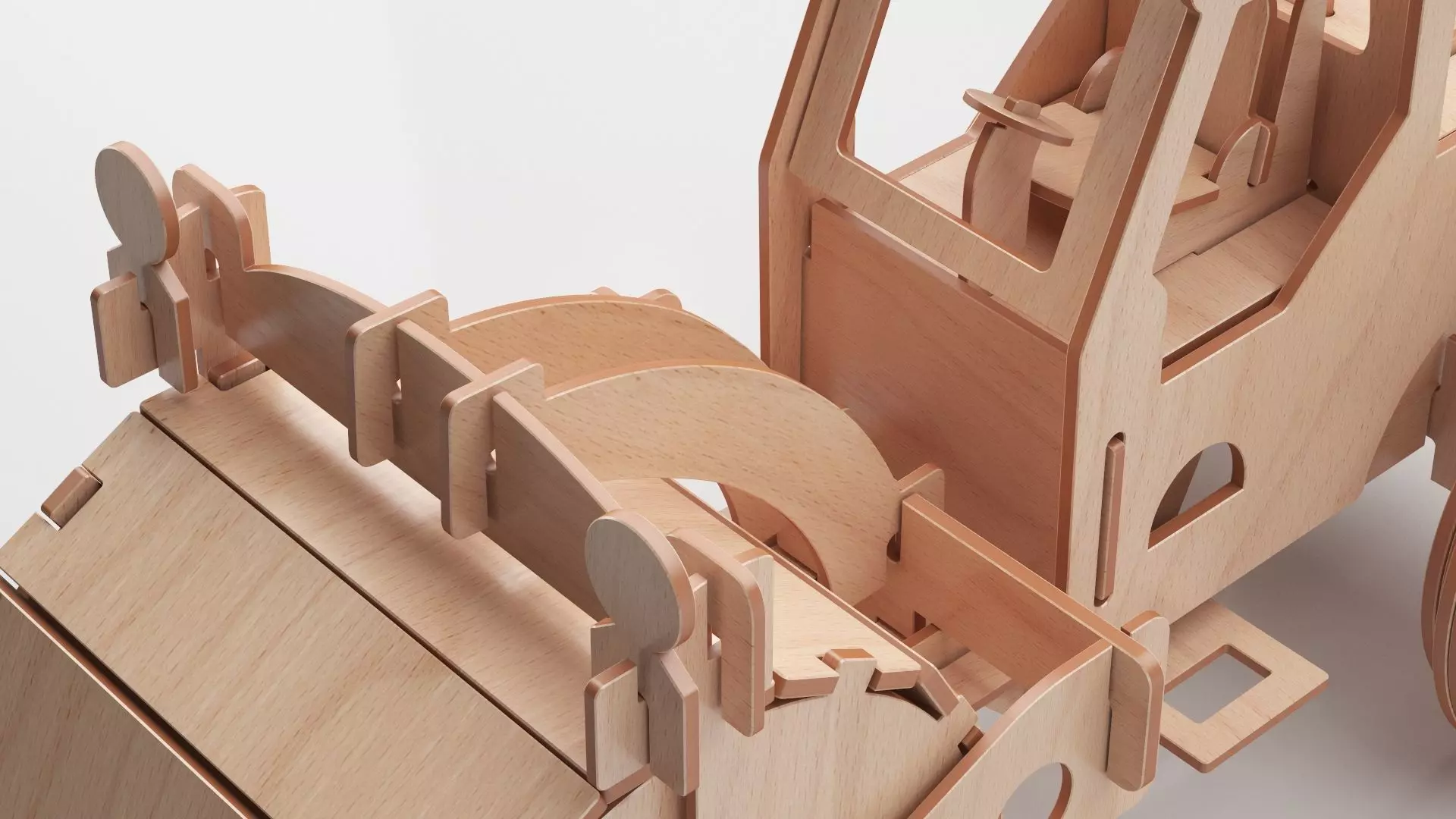 Wooden Toy Collection 3D model_87