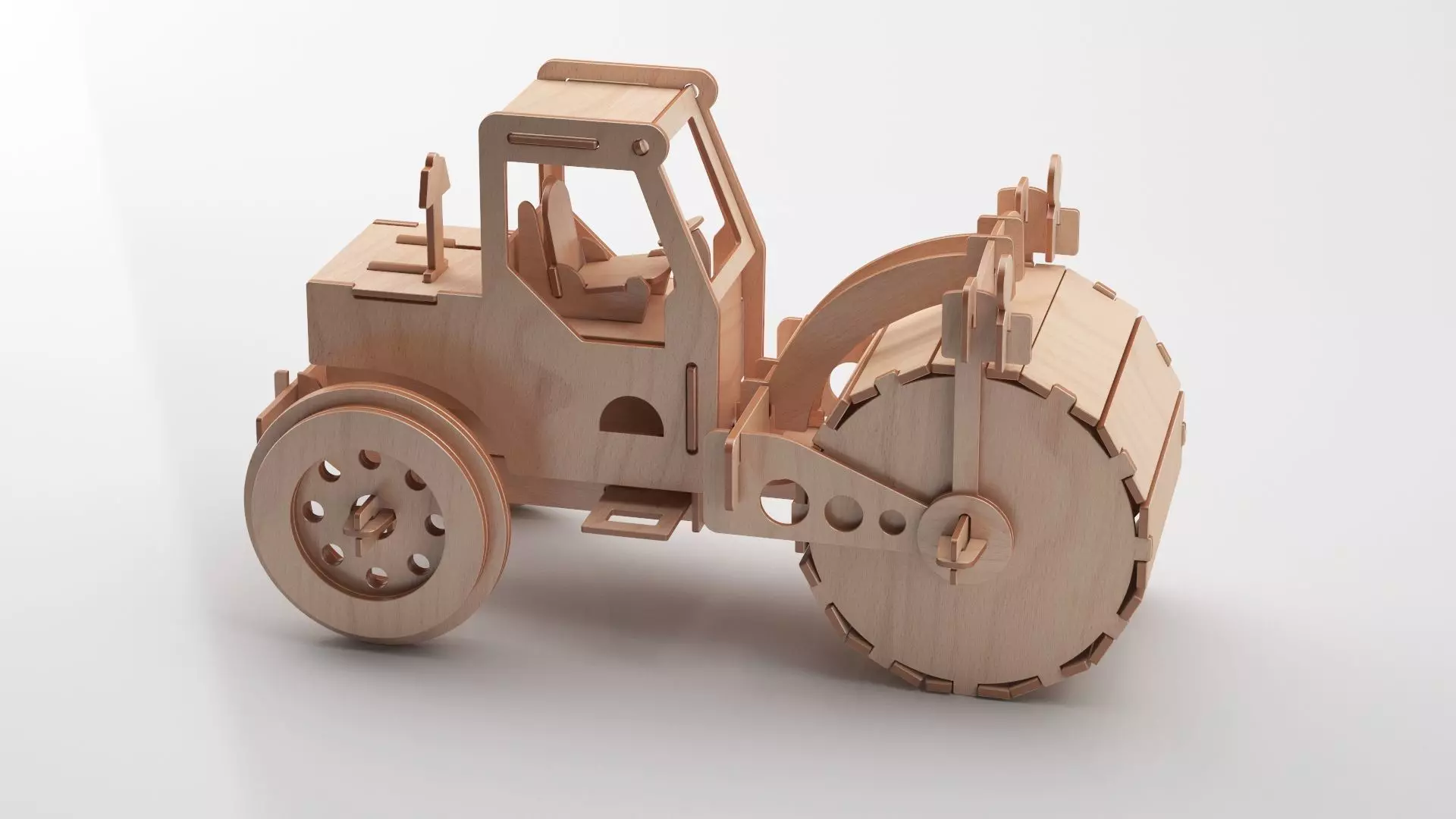 Wooden Toy Collection 3D model_85