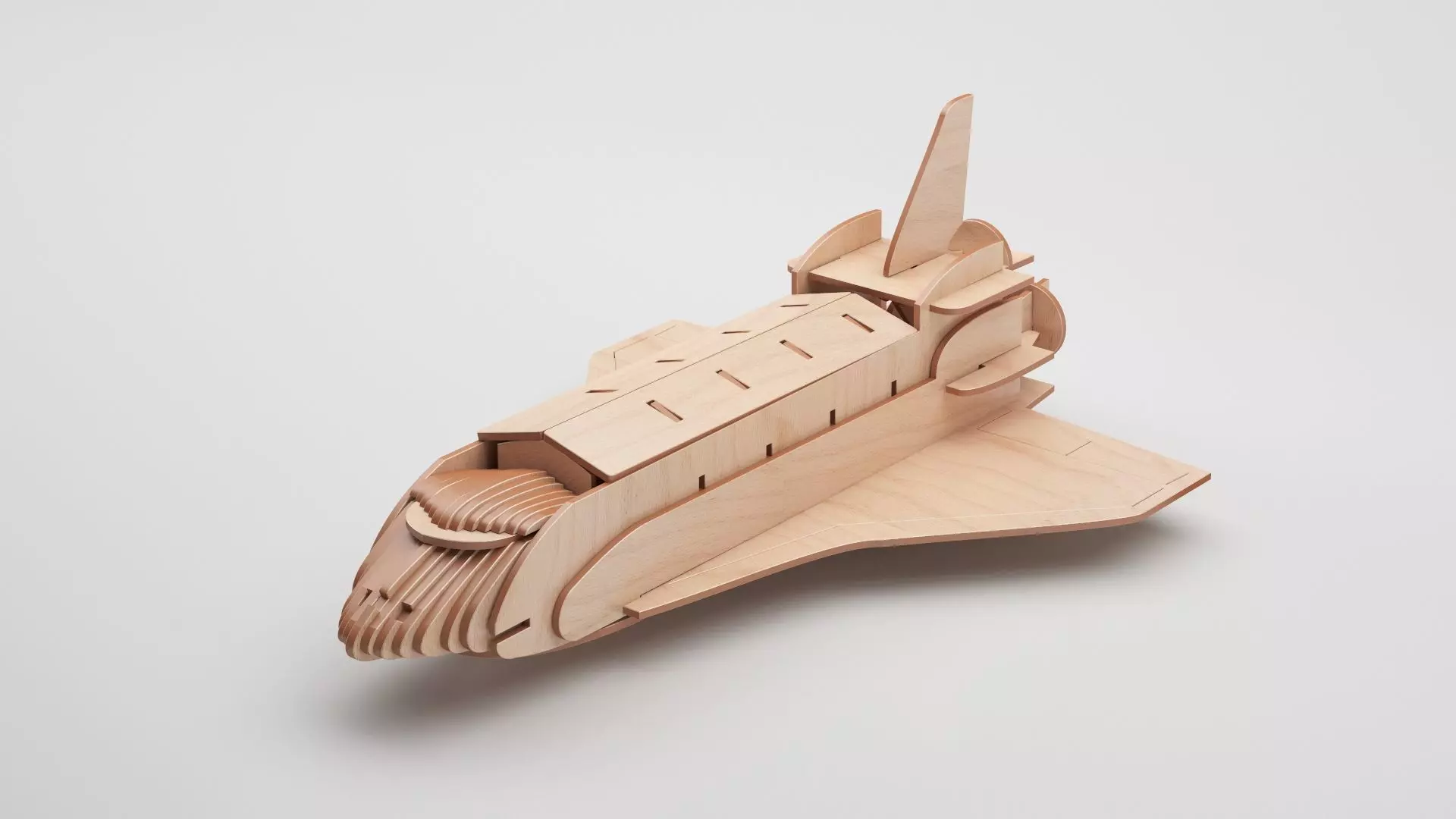 Wooden Toy Collection 3D model_90