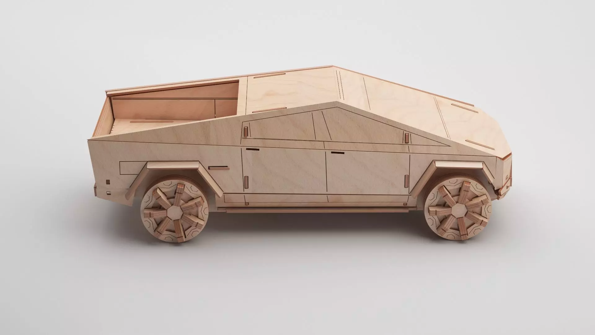 Wooden Toy Collection 3D model_109