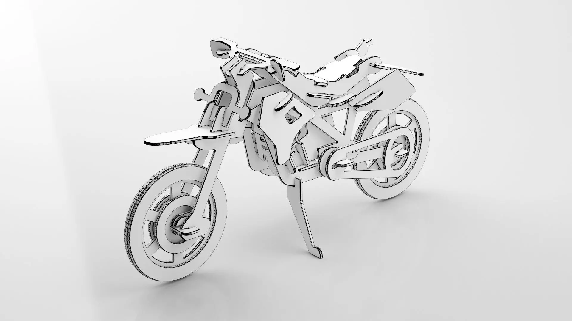 Wooden Toy Collection 3D model_131