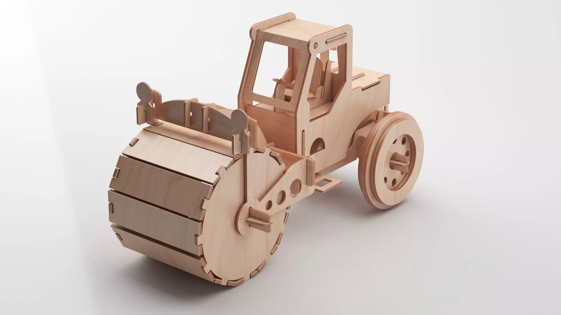 Wooden Toy Collection 3D model_84