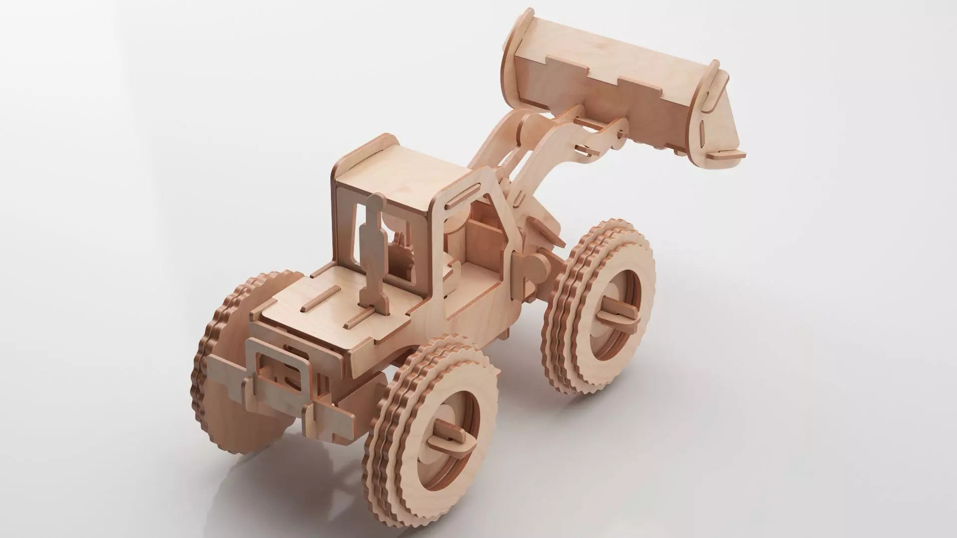 Wooden Toy Collection 3D model_50