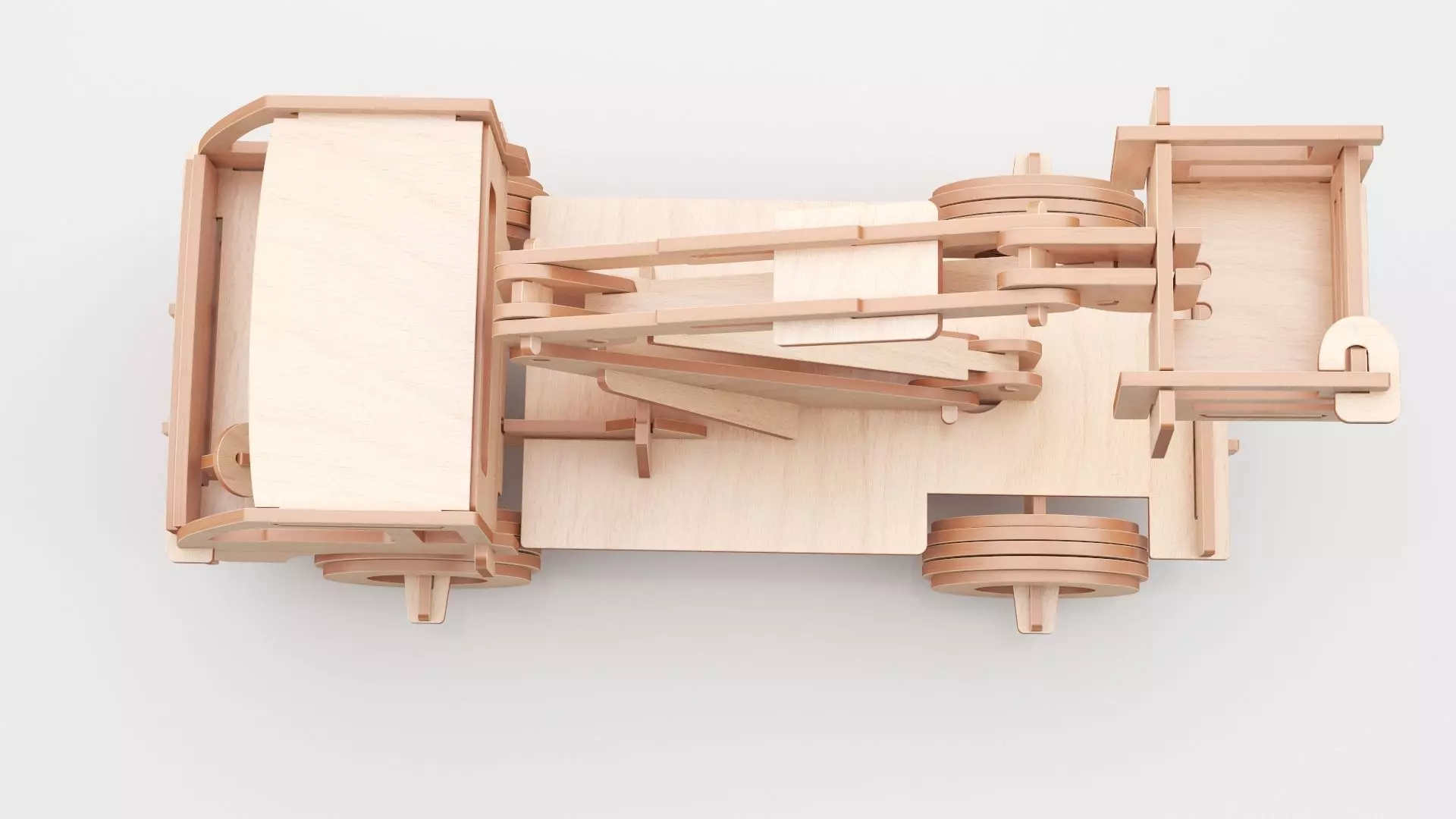 Wooden Toy Collection 3D model_47