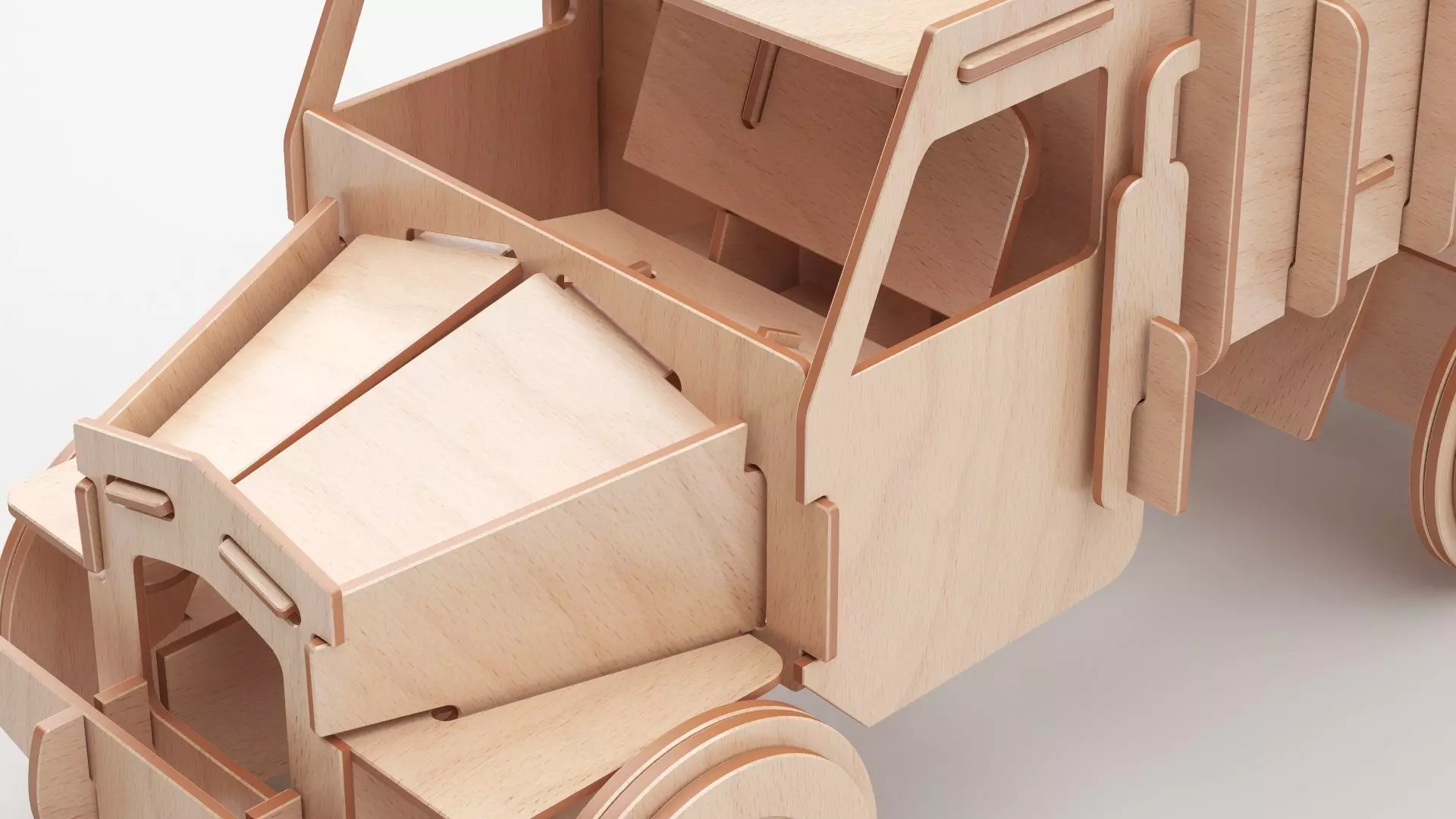 Wooden Toy Collection 3D model_117