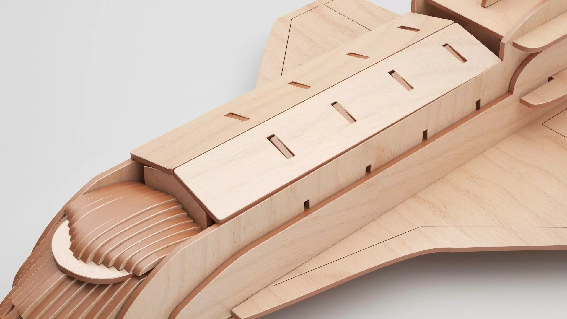 Wooden Toy Collection 3D model_93