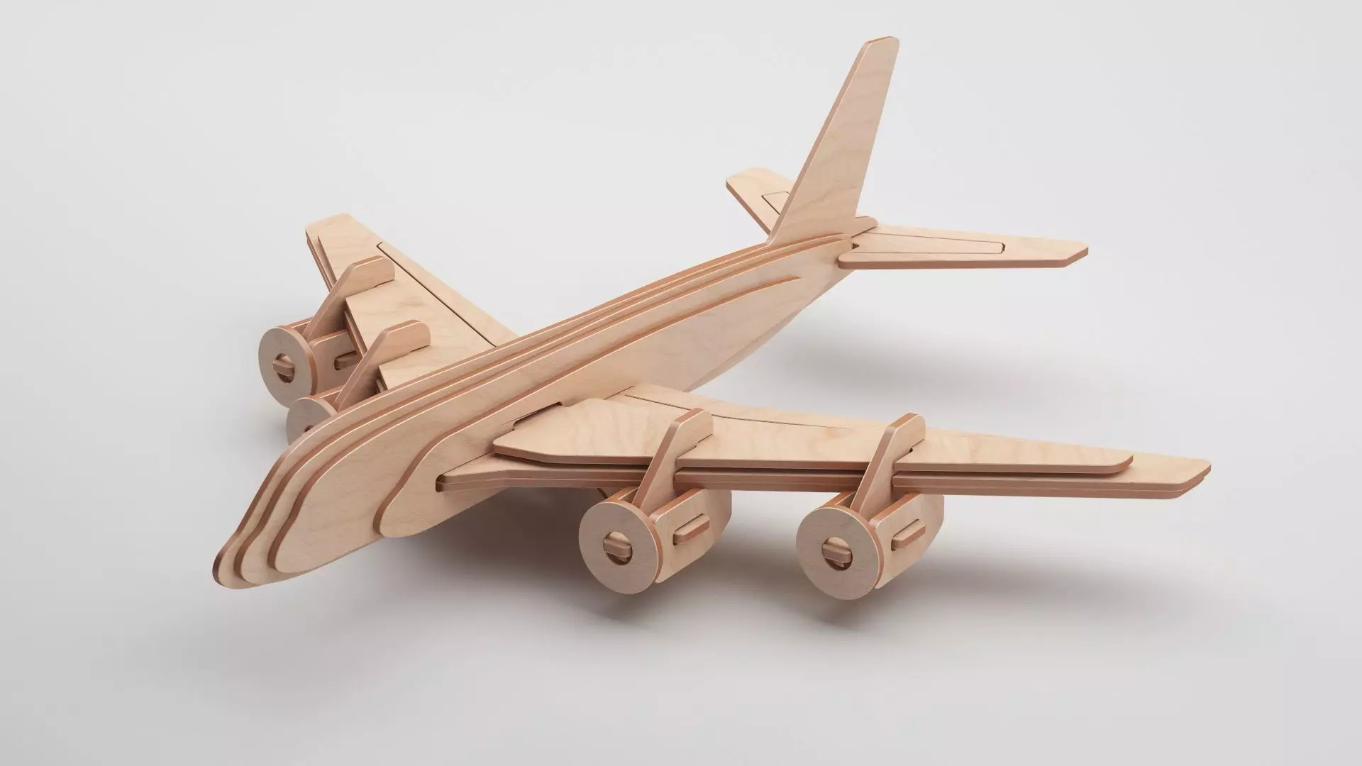 Wooden Toy Collection 3D model_78