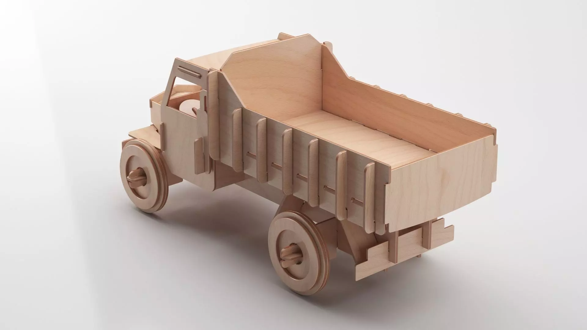 Wooden Toy Collection 3D model_115