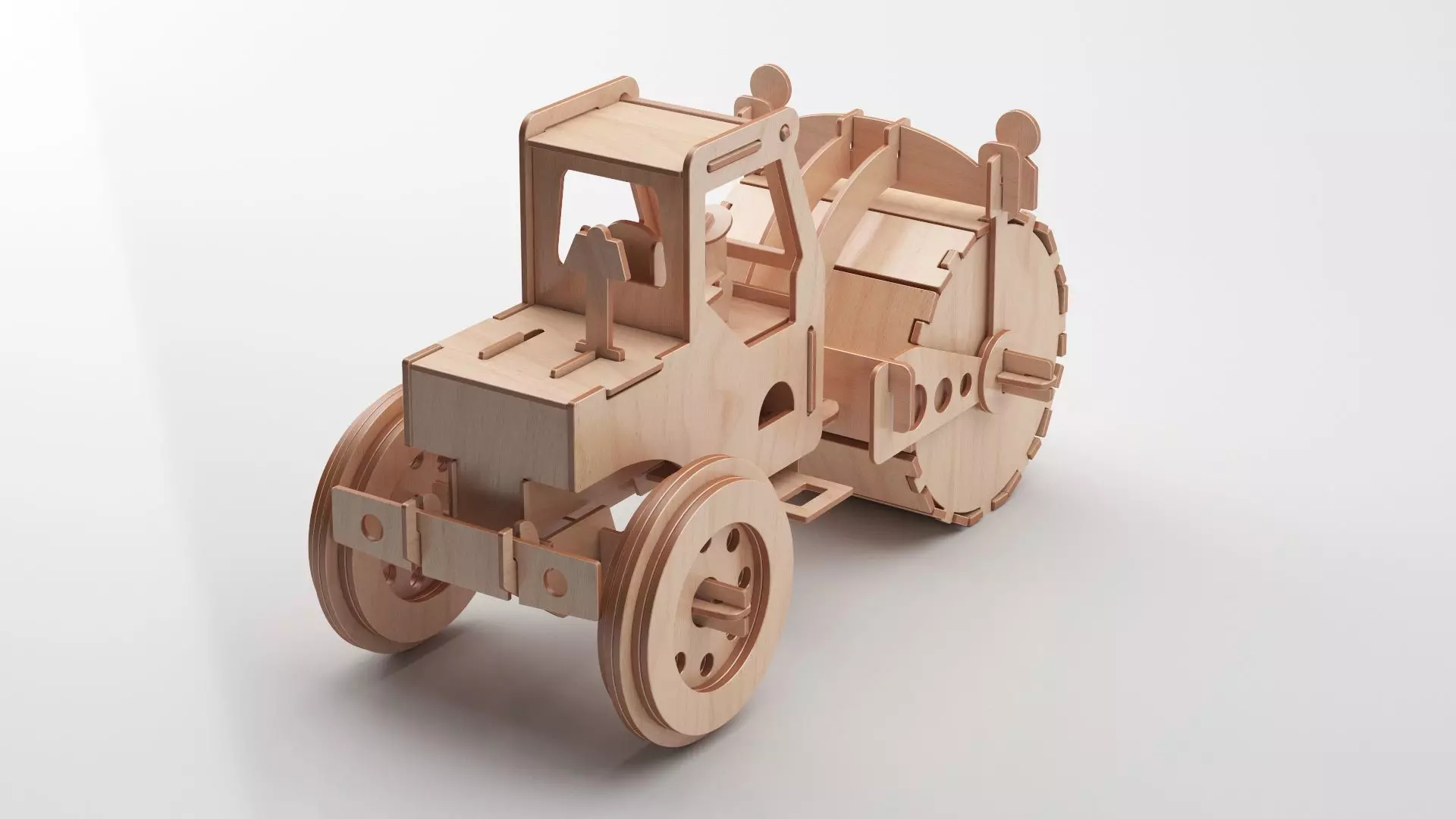 Wooden Toy Collection 3D model_86