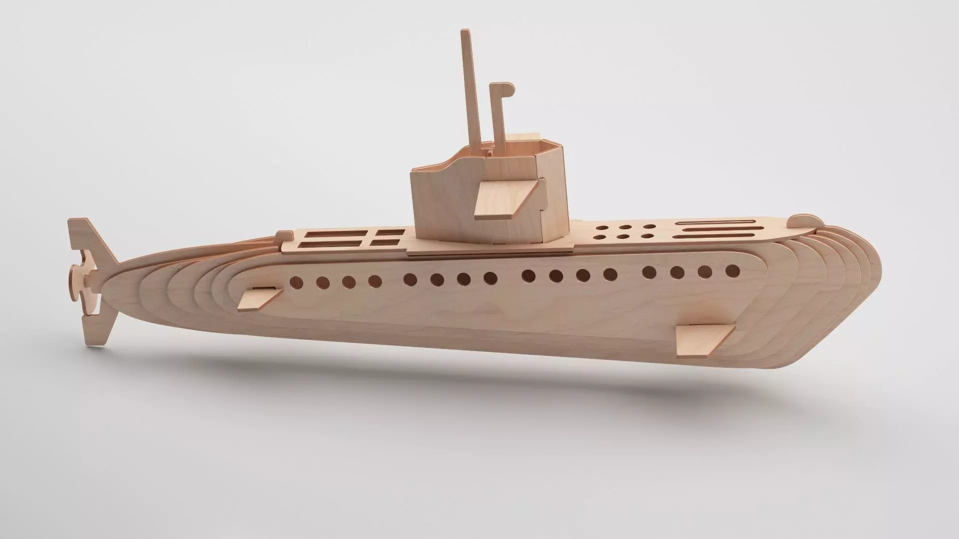 Wooden Toy Collection 3D model_103