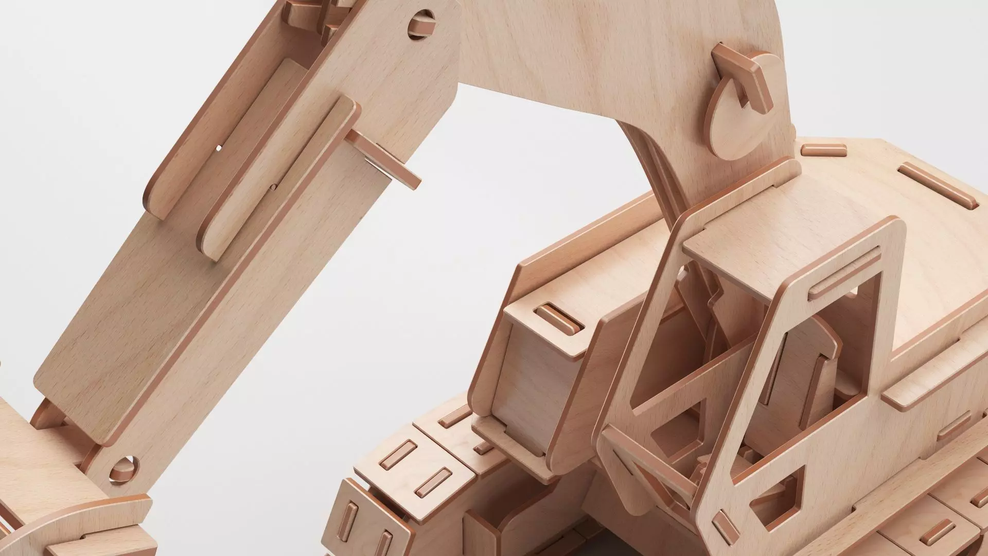 Wooden Toy Collection 3D model_20