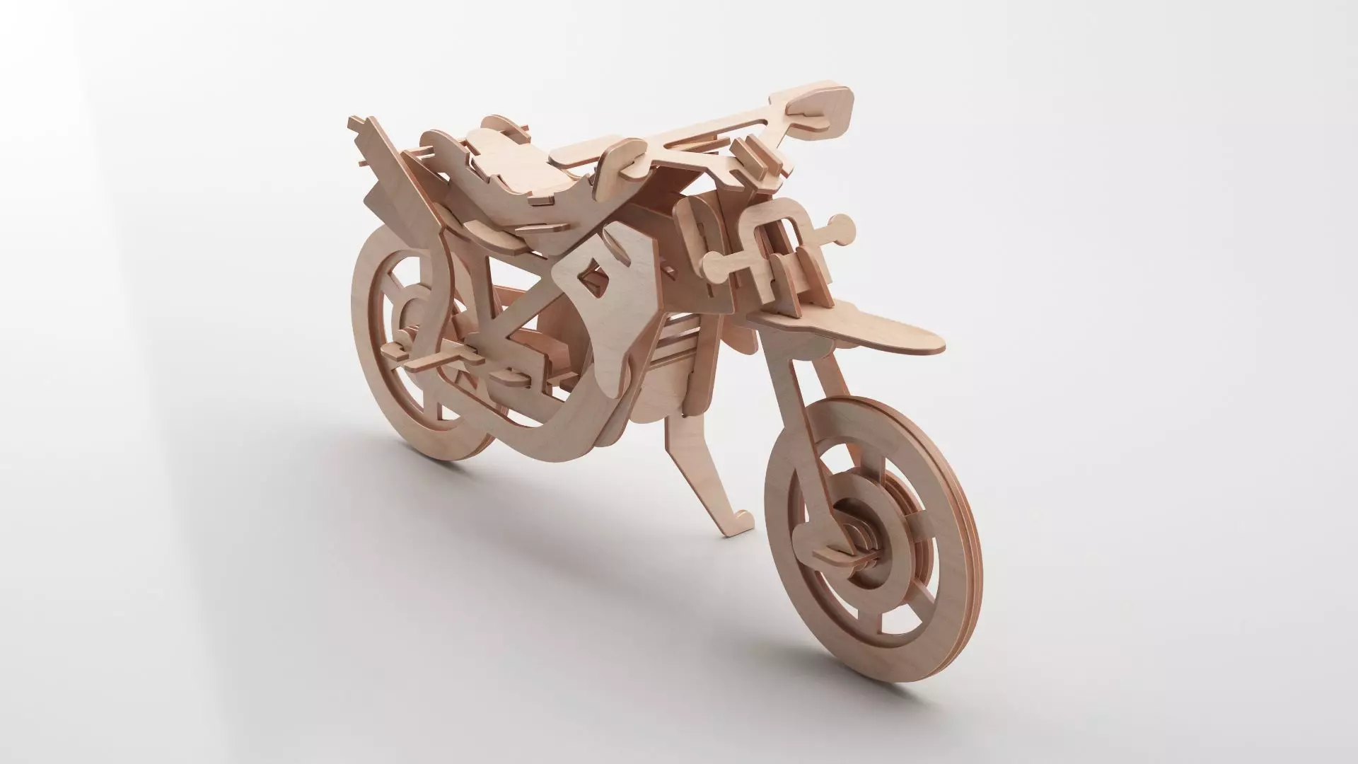 Wooden Toy Collection 3D model_127