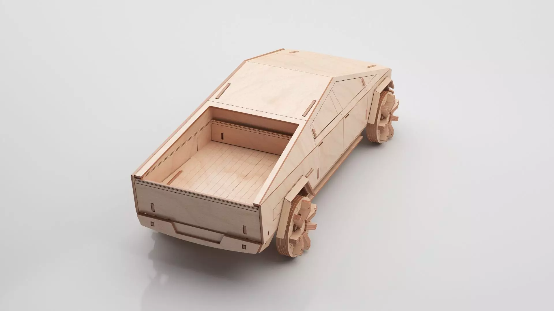 Wooden Toy Collection 3D model_110