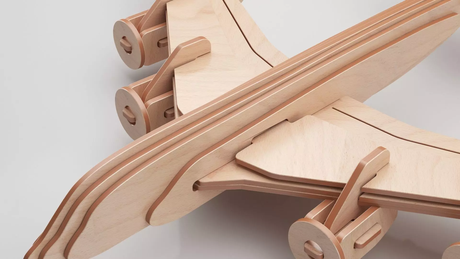 Wooden Toy Collection 3D model_81