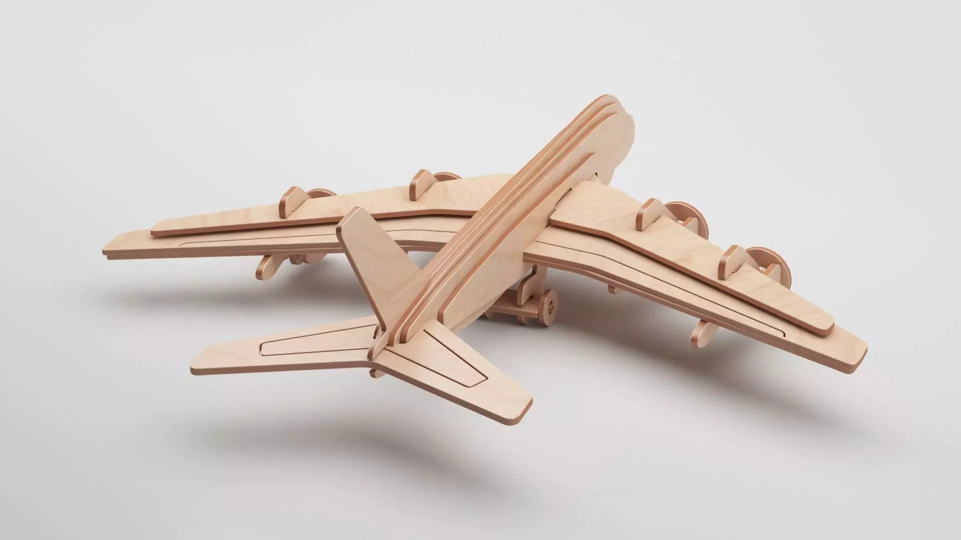 Wooden Toy Collection 3D model_80