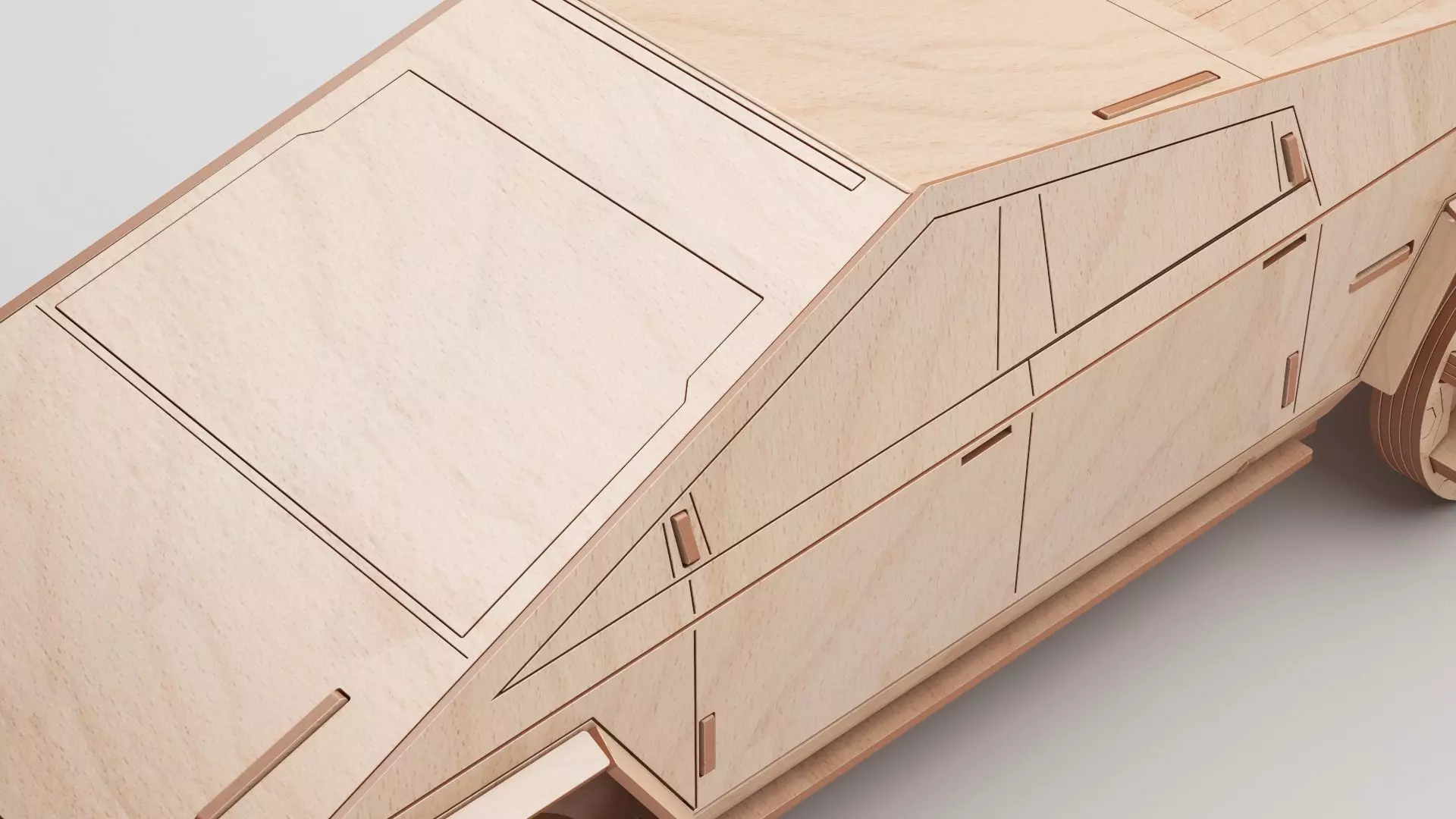 Wooden Toy Collection 3D model_111