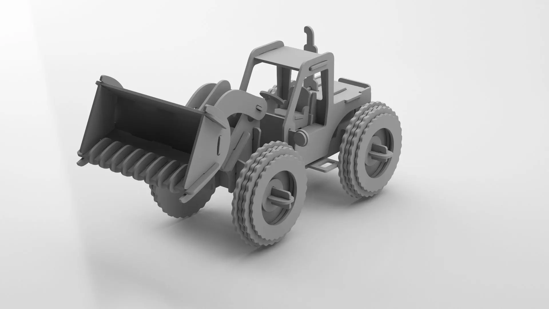 Wooden Toy Collection 3D model_52