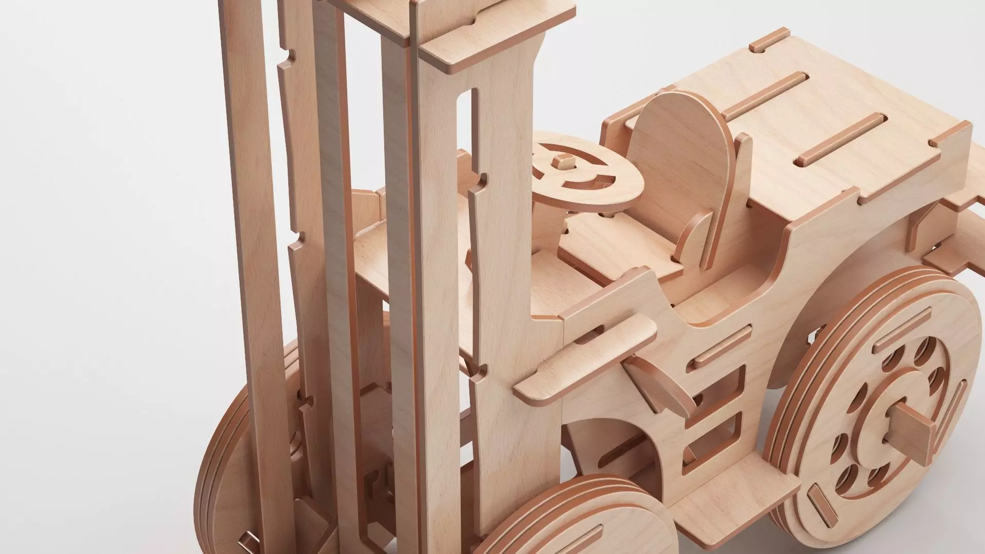 Wooden Toy Collection 3D model_32