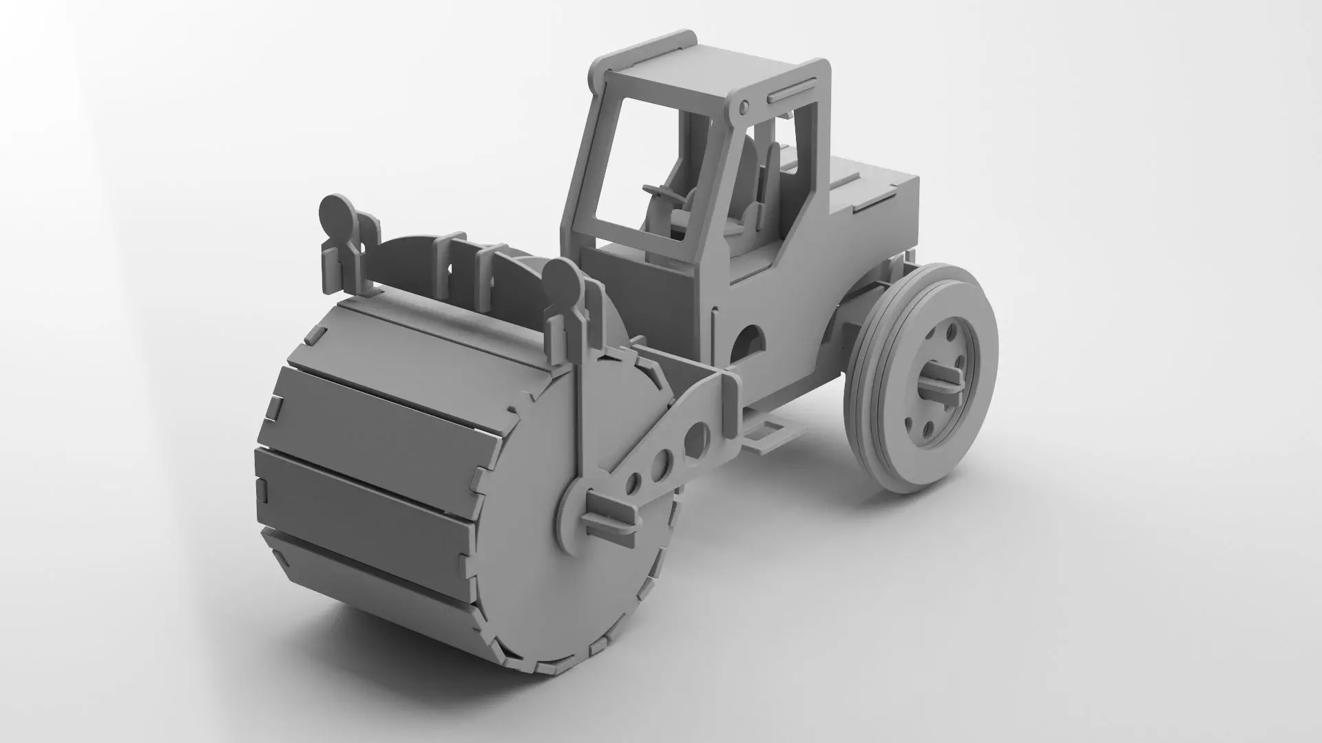 Wooden Toy Collection 3D model_88