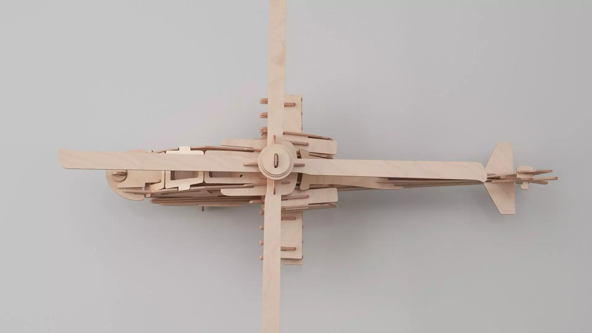 Wooden Toy Collection 3D model_10