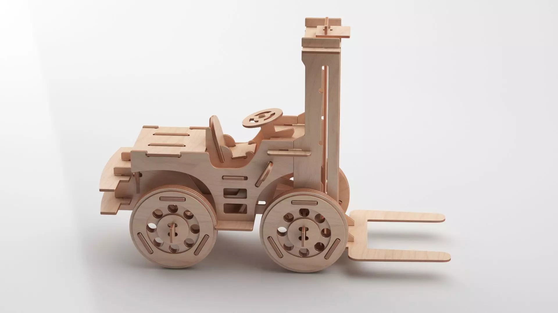 Wooden Toy Collection 3D model_30