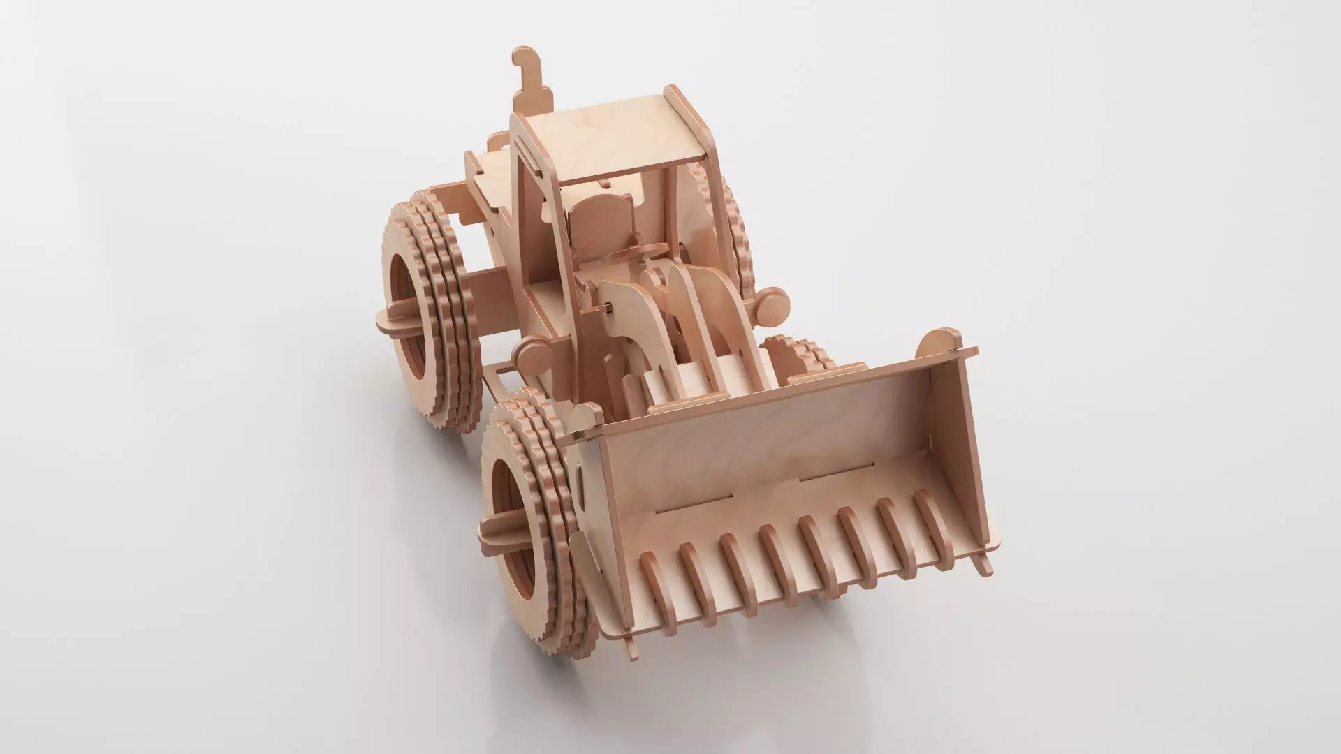 Wooden Toy Collection 3D model_49