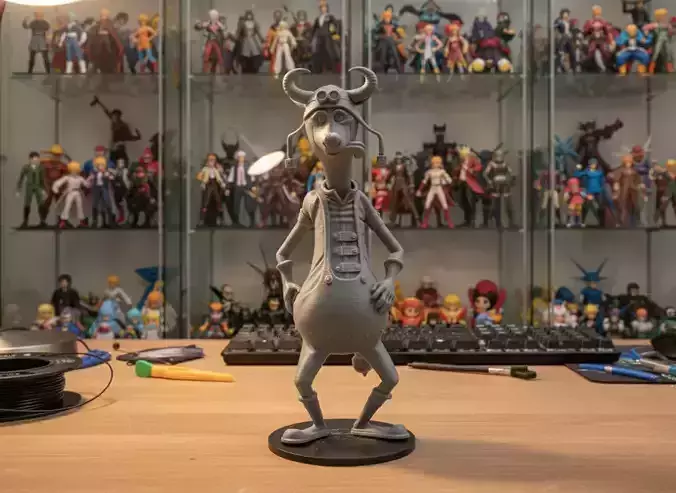 Ushiano - Revolutionary Army - ONE PIECE -3D PRINT